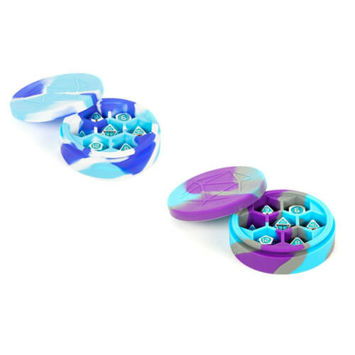 MDG Silicone Dice Case Round