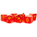  Juego de dados poliédricos de resina de unicornio MDG