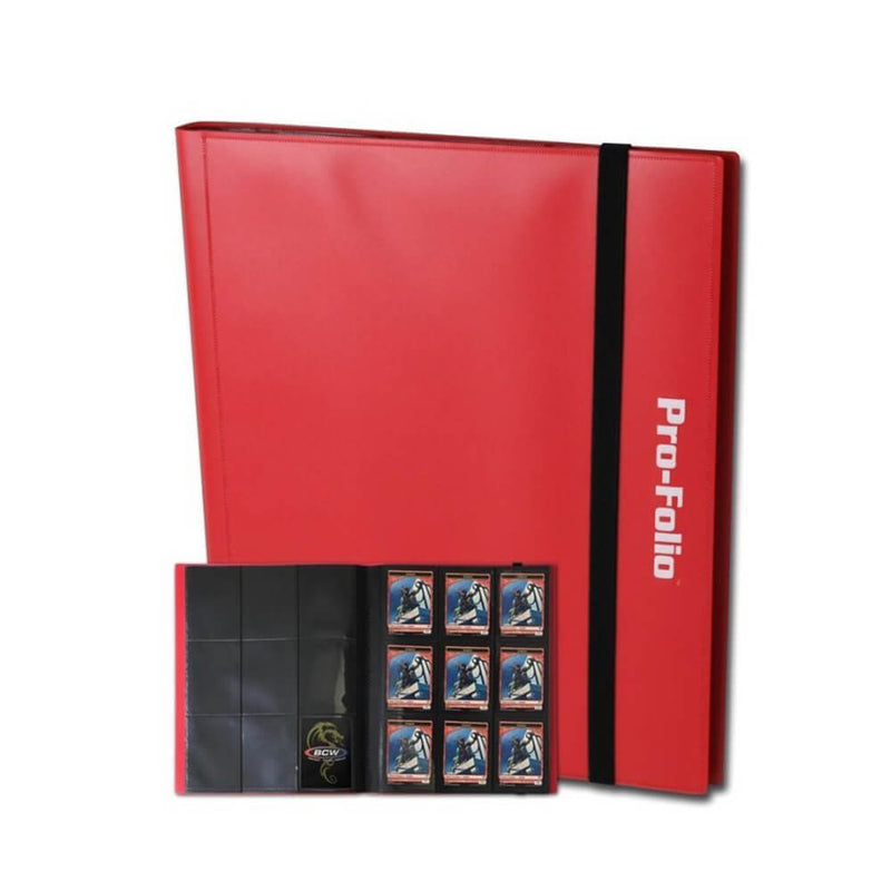 BCW Pro Folio Binder 9 Pocket