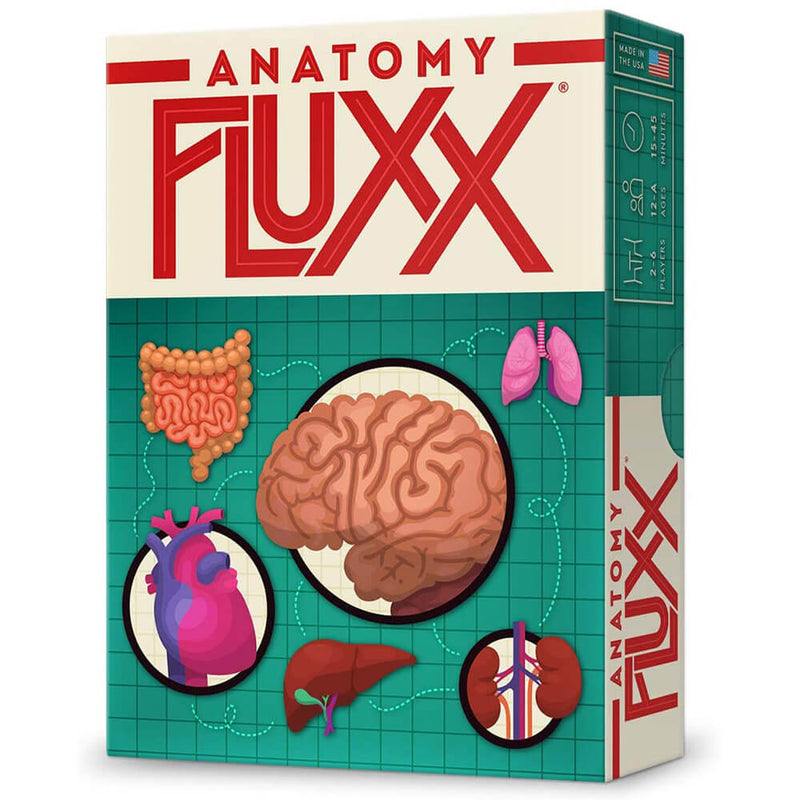 Anatomy Fluxx Card Game