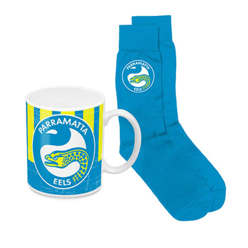  Taza de café NRL Heritage y paquete de calcetines
