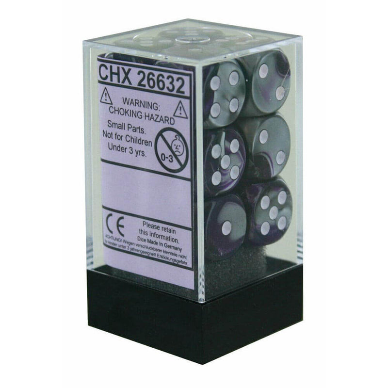  D6 Dados Géminis 16mm (12 Dados)