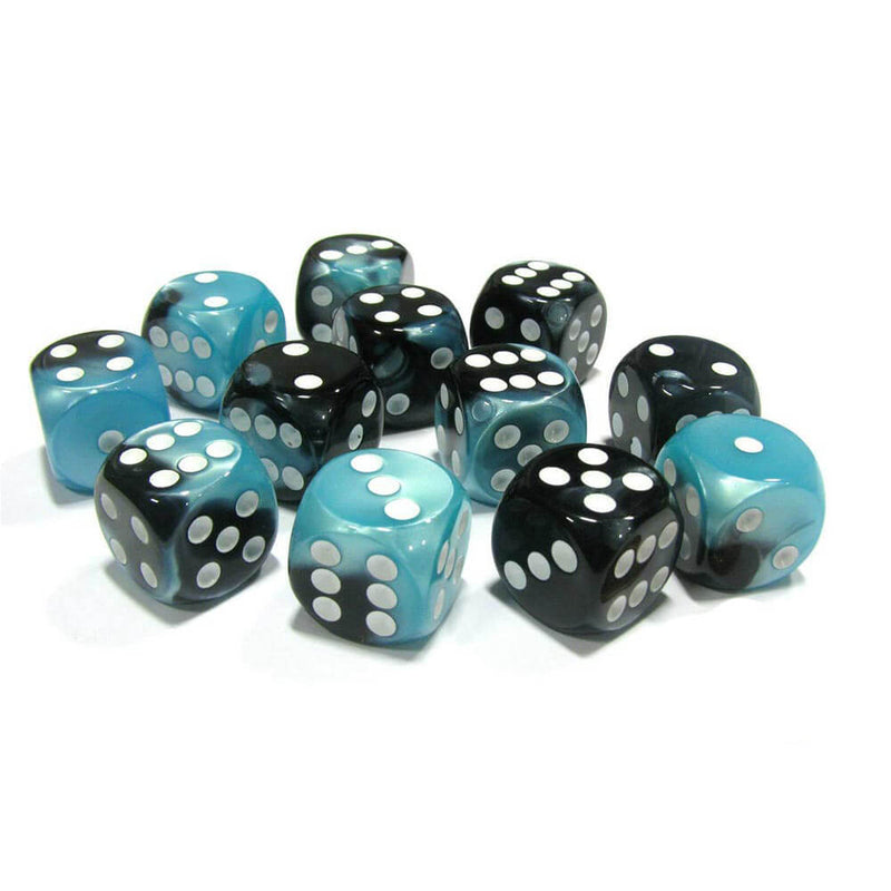  D6 Dados Géminis 16mm (12 Dados)