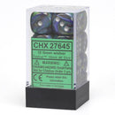  D6 Dados Festivo 16mm (12 Dados)