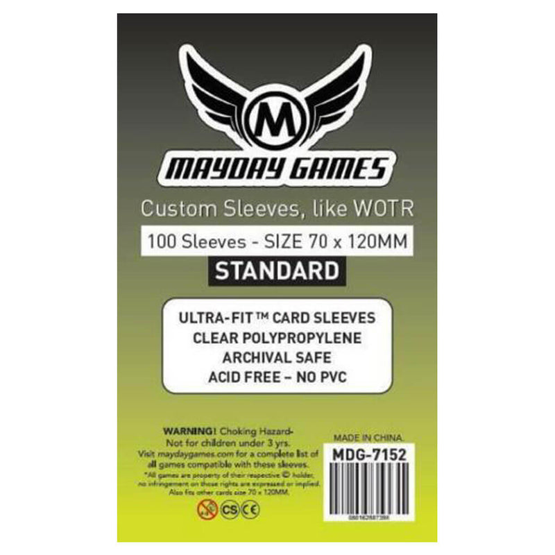  Fundas estándar Mayday (70 mm x 120 mm)