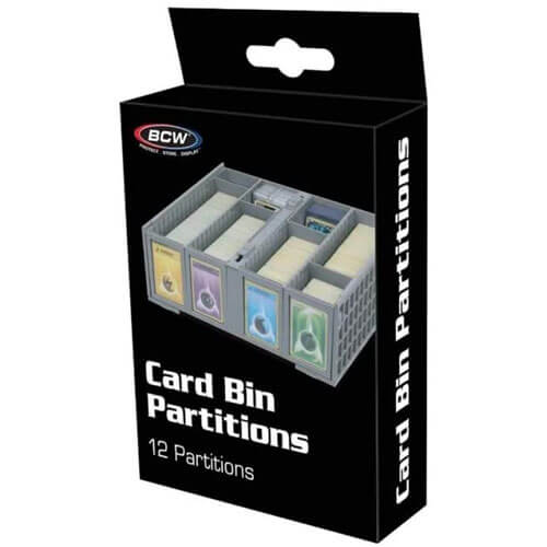 BCW Collectible Card Bin Partitions