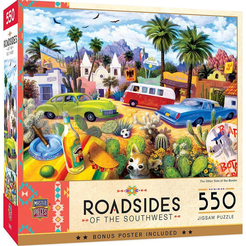  Bordes de las carreteras del suroeste 550 Puzzle