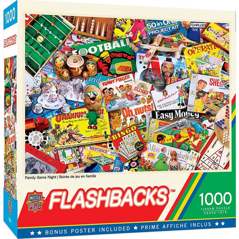  Masterpieces Flashbacks Puzzle de 1000 piezas