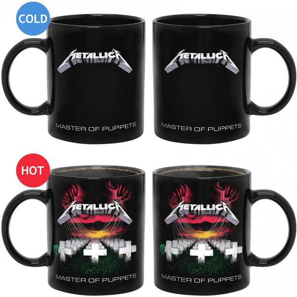 Metallica Master of Puppets Heat Changing Coffee Mug