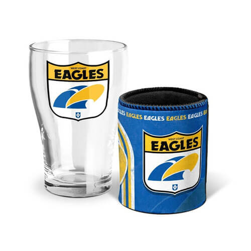 AFL Heritage Pint Glass & Can Cooler Pack