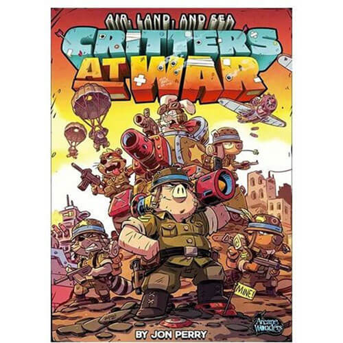 Air Land & Sea Critters At War Card Game