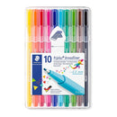  Bolígrafo Staedtler Triplus Broadliner de colores brillantes