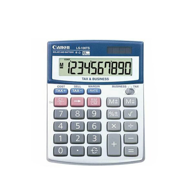Canon Tax & Business Calculator