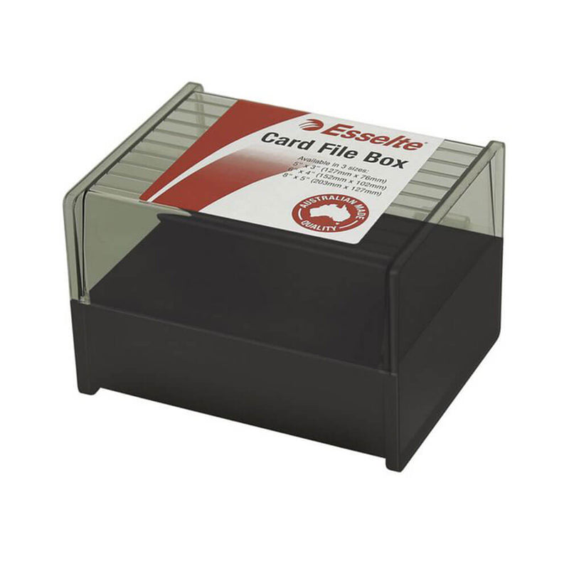  Caja de tarjetas del sistema Esselte SWS (negro)