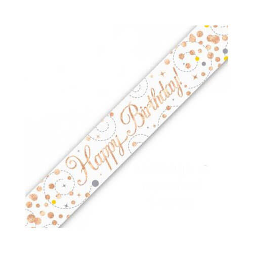 Alpen Happy Birthday Sparkling Fizz Banner