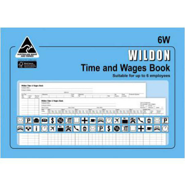 Wildon Time & Wages Book