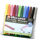 Micador Dry-safe Markers 12pk (Assorted)