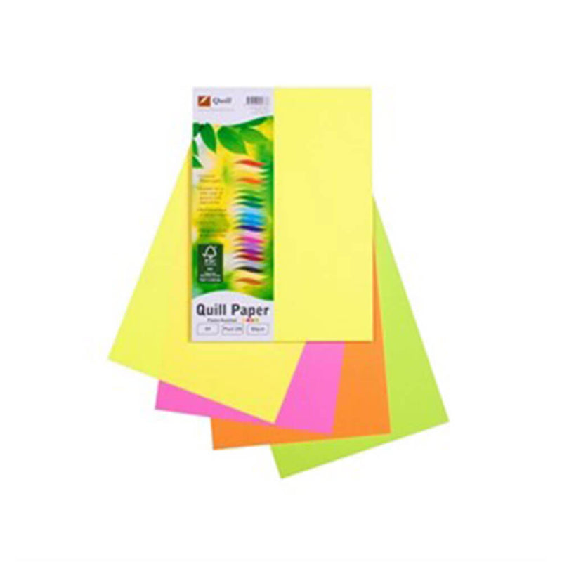 Papel Quill Multioffice, paquete de 100, 80 g/m², A4 (surtido)