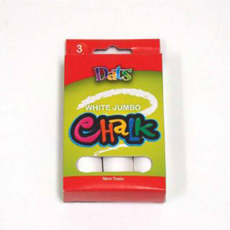  Tiza gigante no tóxica Dats (paquete de 3)