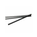  Peines de encuadernación negros (caja de 100)