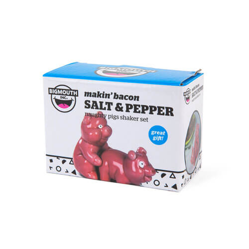 BigMouth Naughty Pig Salt & Pepper Shaker Set