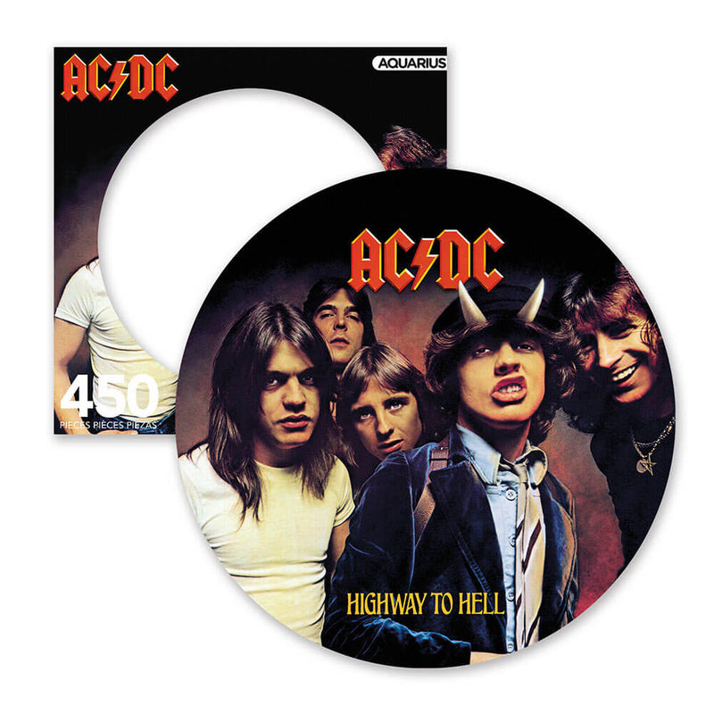 Aquarius AC/DC Highway To Hell Picture Disc Puzzle (450pcs)